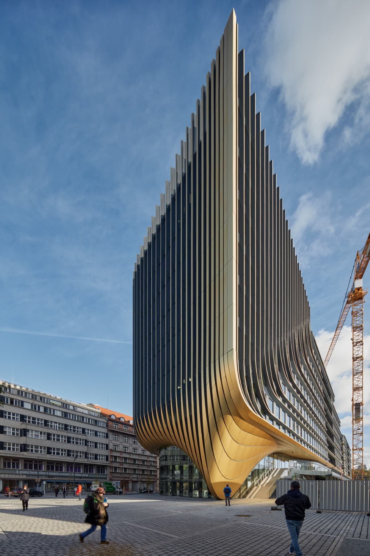 Masaryčka Building in Prague by ZHA