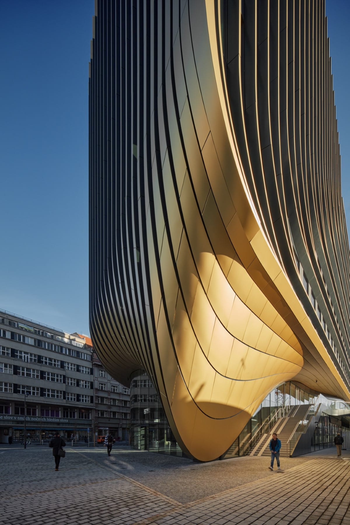 Masaryčka Building in Prague by ZHA