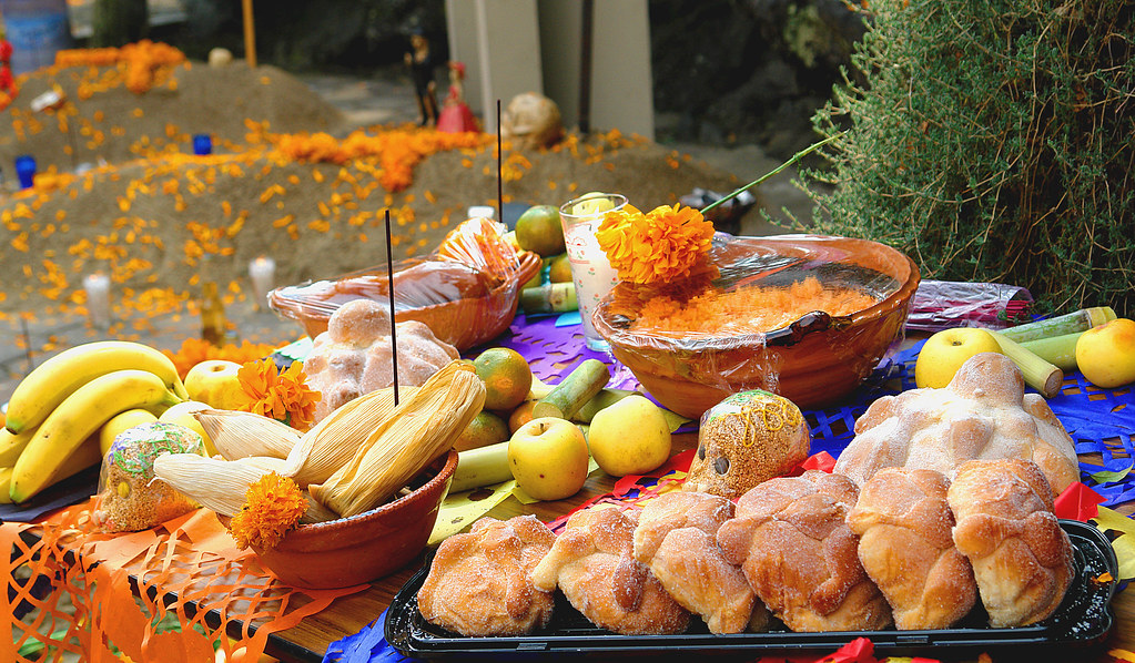 Ofrenda. Día de Muertos. México.