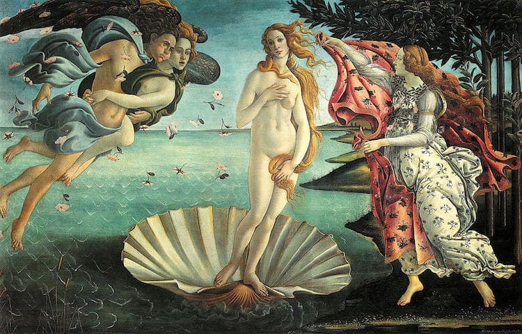 Birth of Venus by Botticelli