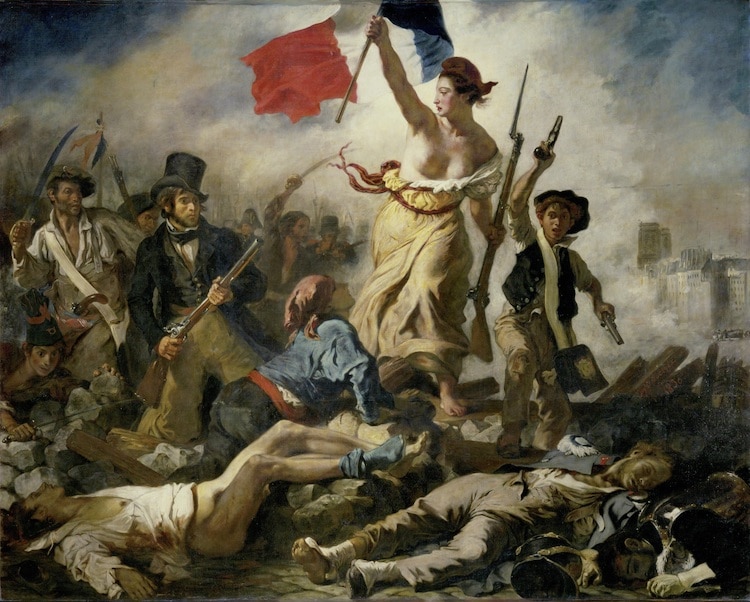 Liberty Leading the People by Delacroix