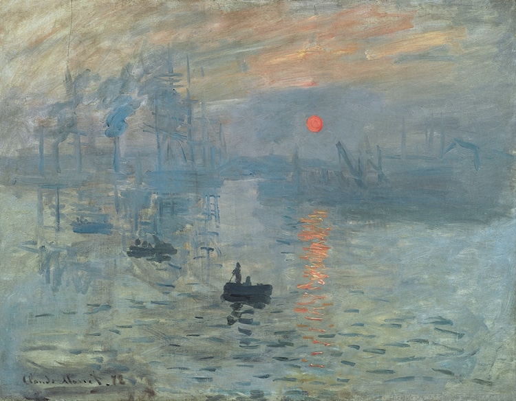 Impression Sunrise by Monet