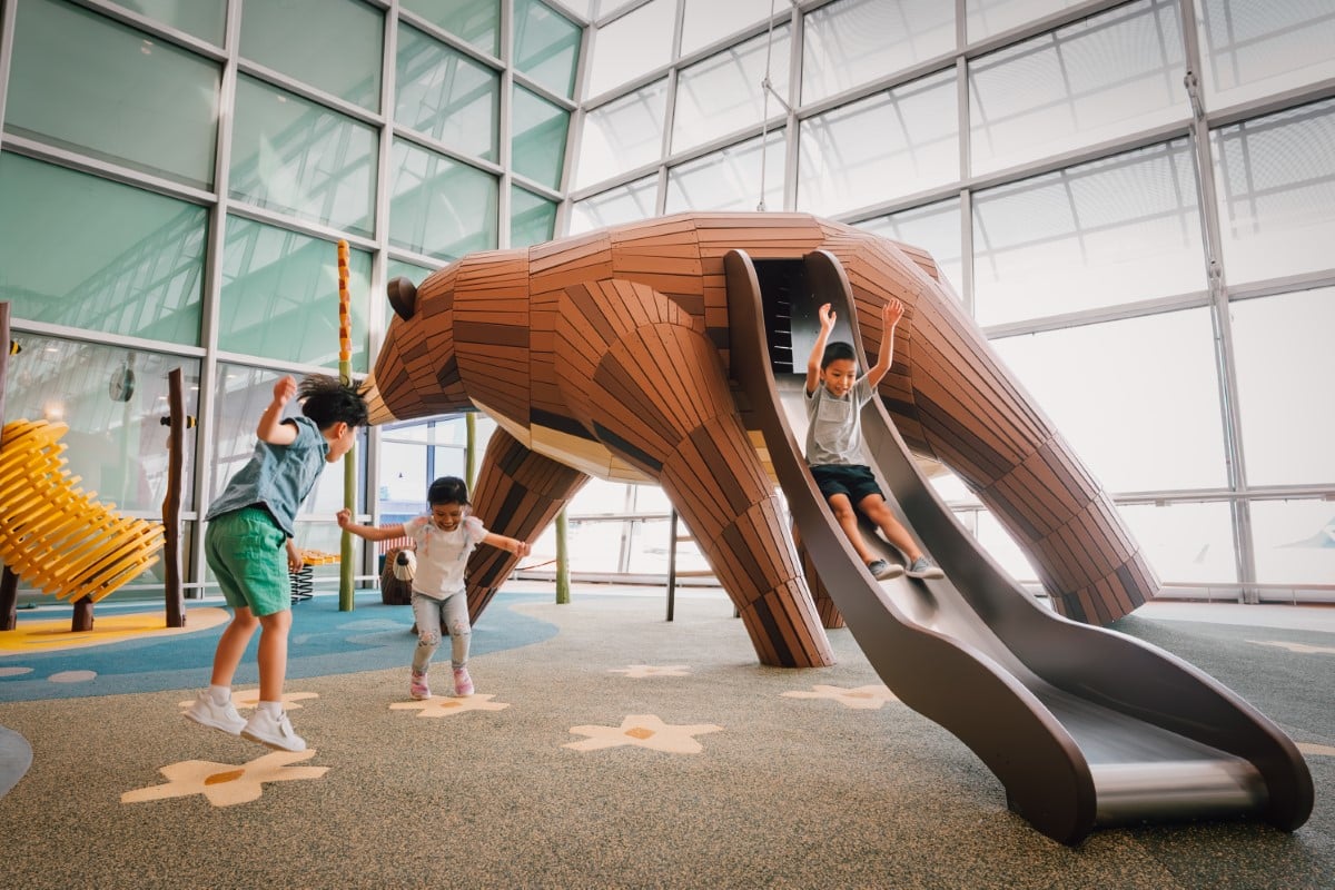 Kid's Play Area at Changi Airport Terminal 2